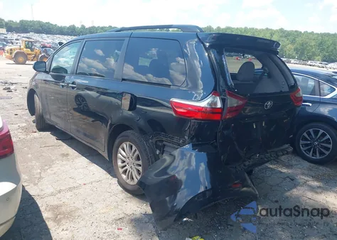 2017 Toyota Sienna Xle/Limited из США, поврежденный, VIN 5TDYZ3DC1HS855894